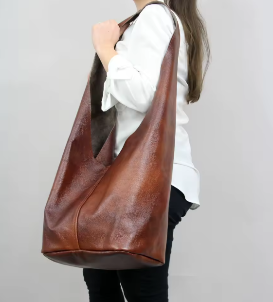 Designer Style Leather Tote Bag for Women