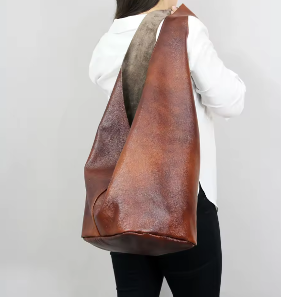Designer Style Leather Tote Bag for Women