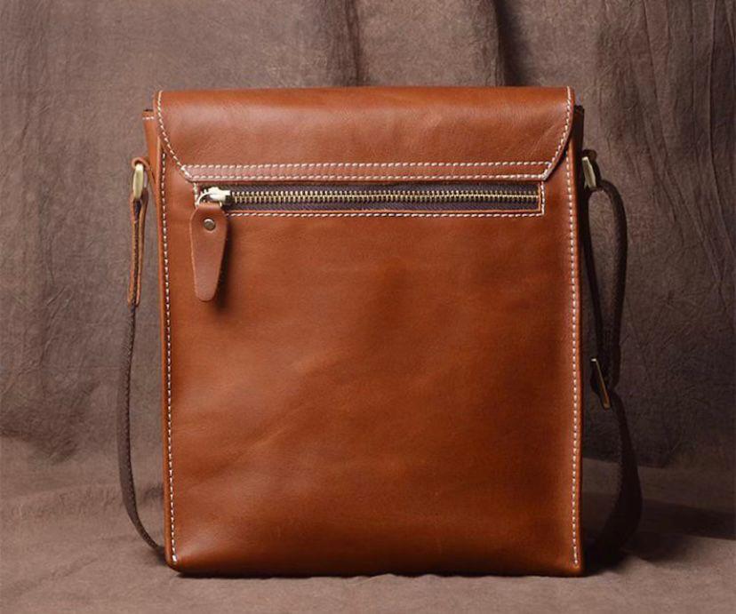 Premium Leather Messenger Bag