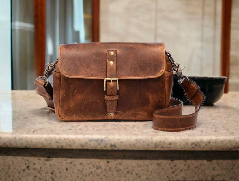 Leather Camera Bag