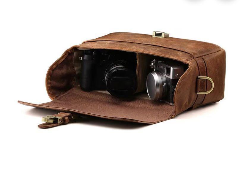 Leather Camera Bag