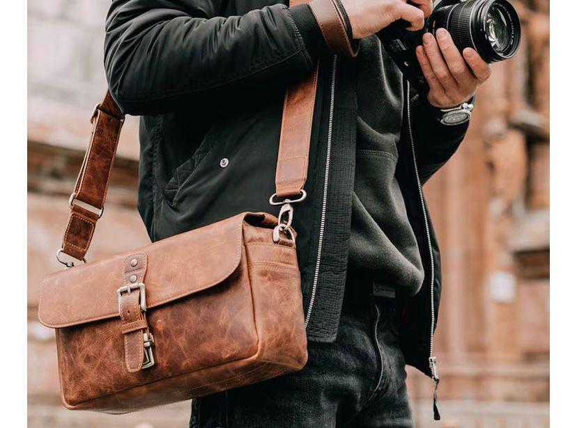 Leather Camera Bag